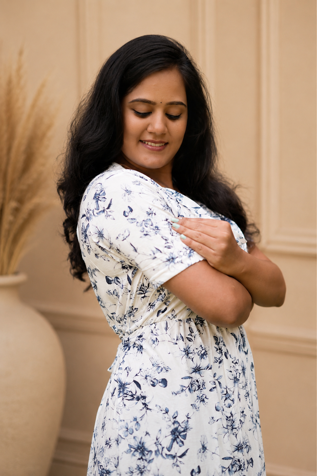 SapphireEase (Casual Loungewear Shawl)