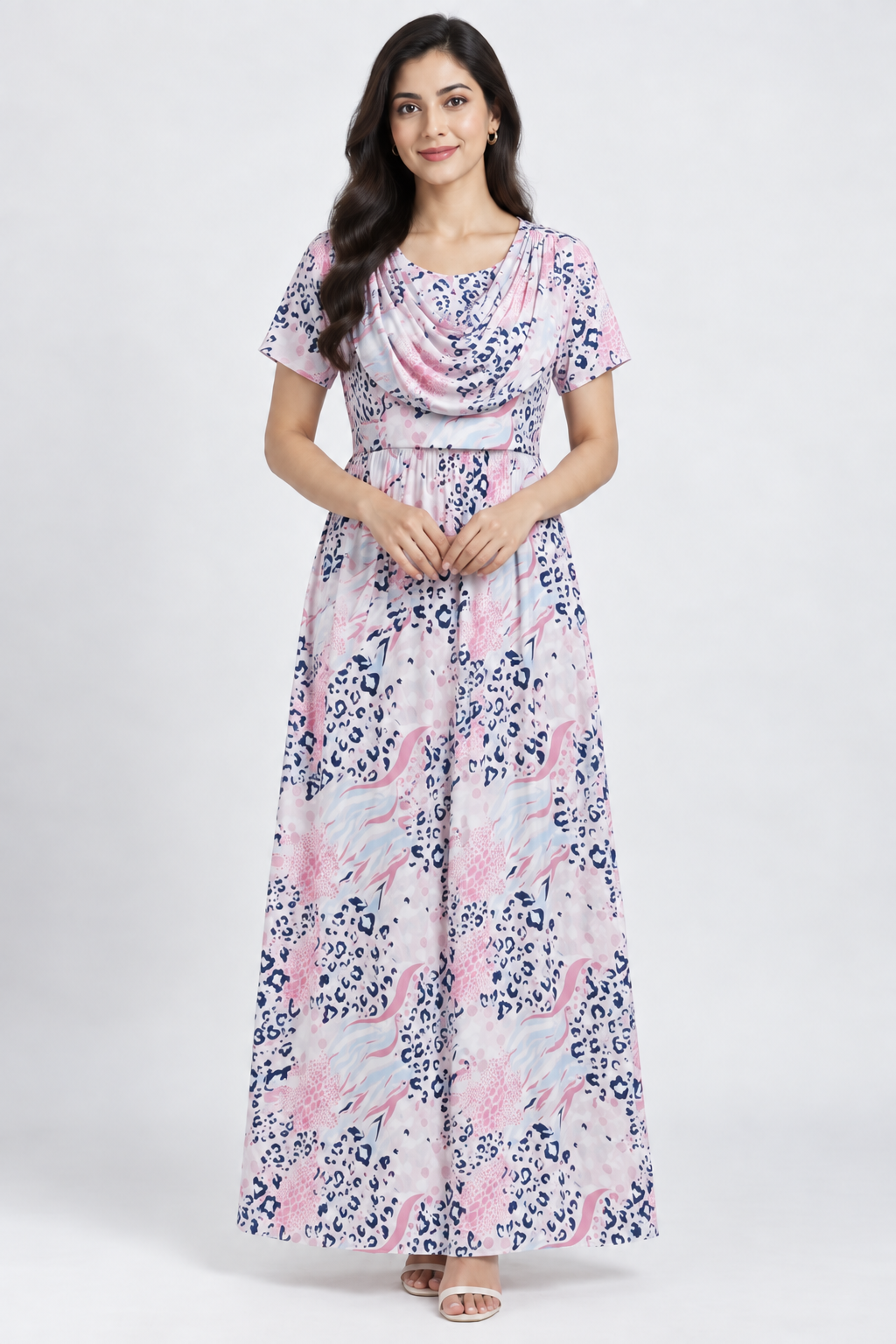Pinkora (Zipless Maternity Shawl)