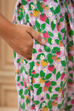 Berry (Zipless Maternity Shawl)