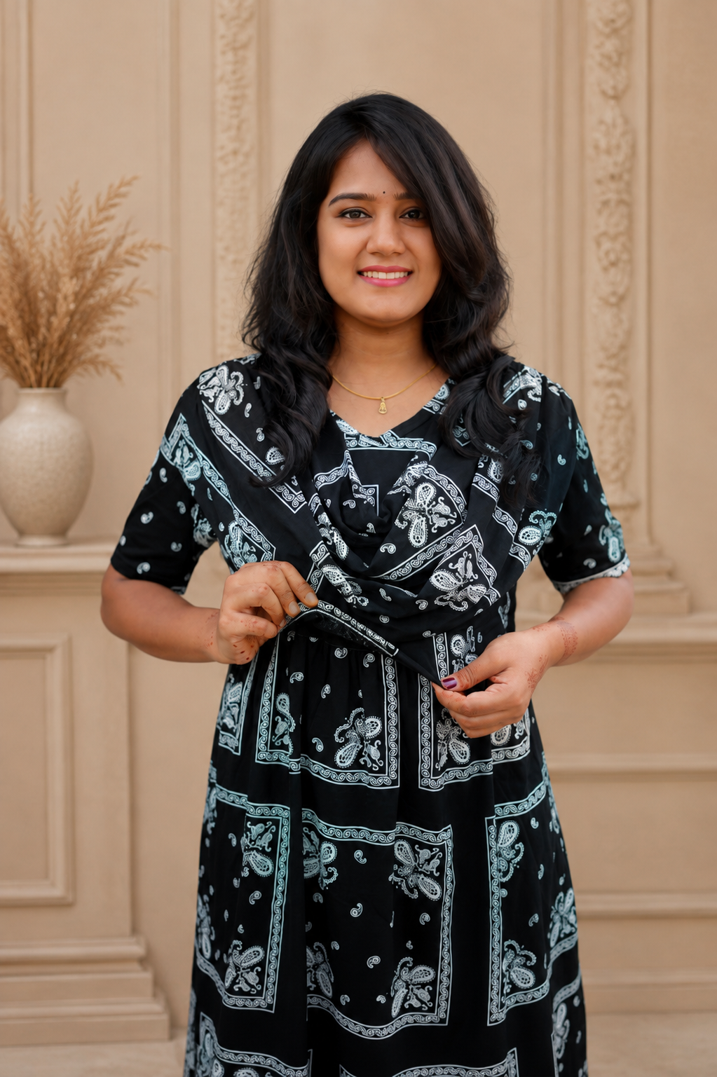 Elegance (Zipless Maternity Shawl)