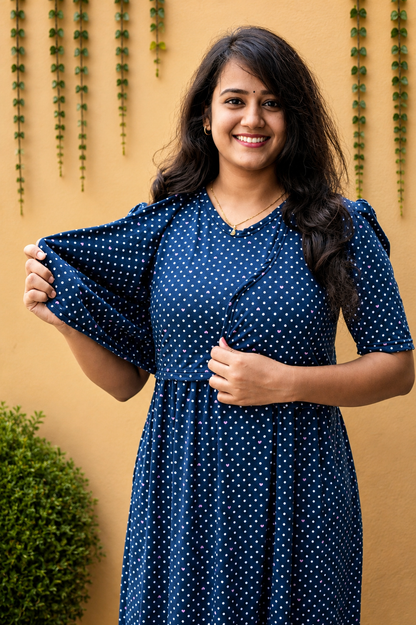 MATERNITY REMOVABLE COAT (Freckled)