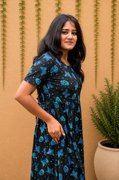 Glitering Black (Casual Loungewear)