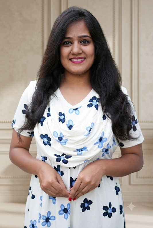 Flora (Casual Loungewear Shawl)