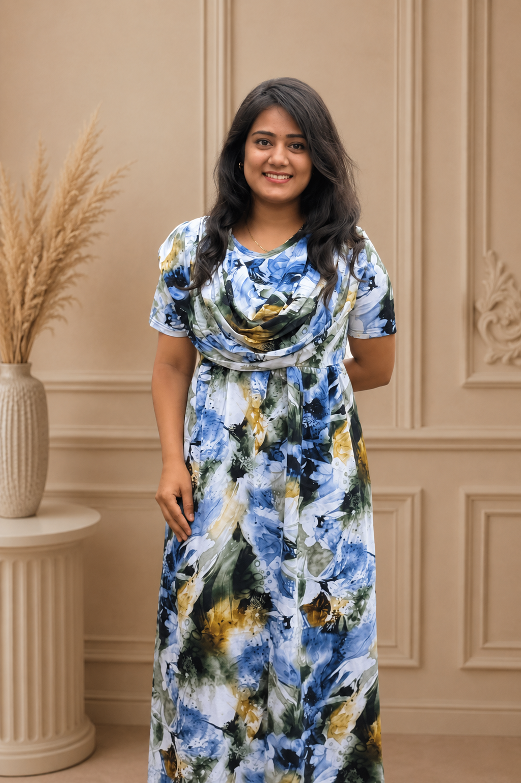 Blue Daze (Casual Loungewear Shawl)