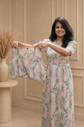 MATERNITY REMOVABLE COAT (RoséLeaf)