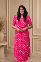 MATERNITY REMOVABLE COAT (Red Glow)