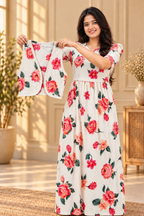 Flora Rose(Maternity Removable Coat)