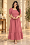 Muslin Cotton-red Radiance