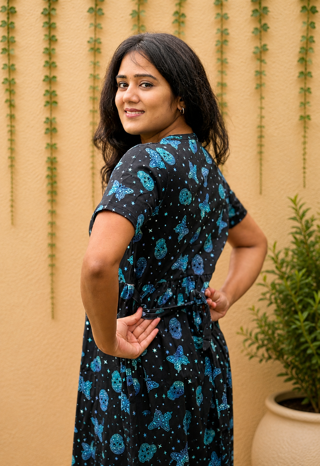 Glitering Black (Casual Loungewear)