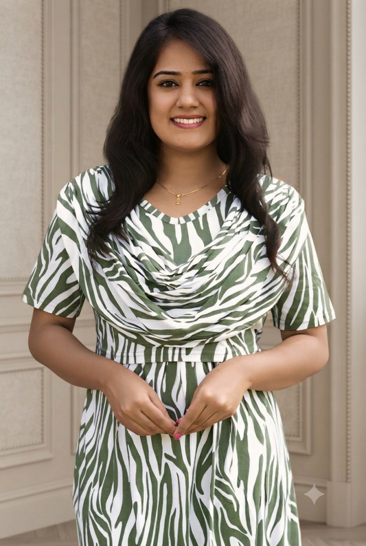 Zevira (Zipless Maternity Shawl)