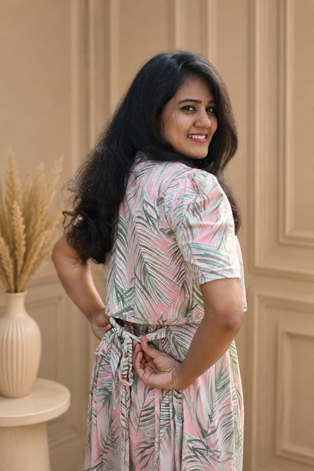 MATERNITY REMOVABLE COAT (RoséLeaf)