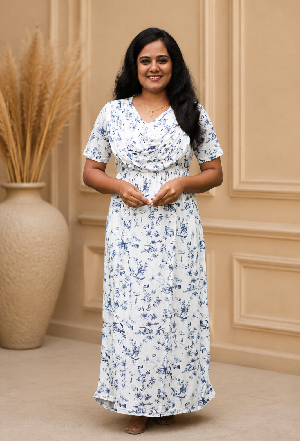 SapphireEase (Casual Loungewear Shawl)