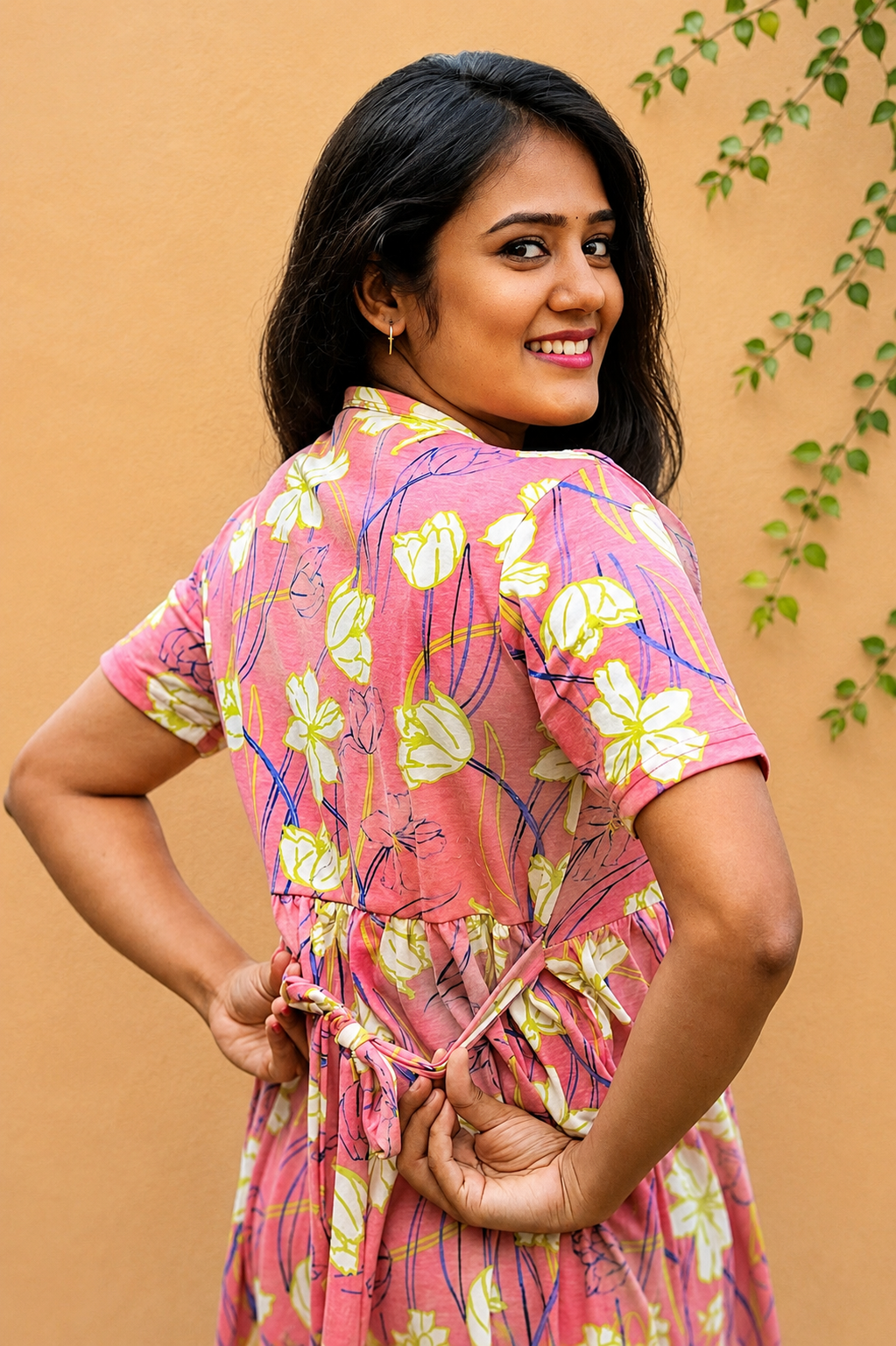 PeachDrape (Casual Loungewear Shawl)