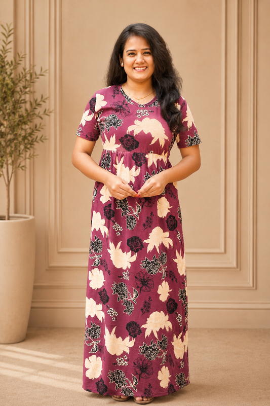 Berry Bloom  (Casual Loungewear)