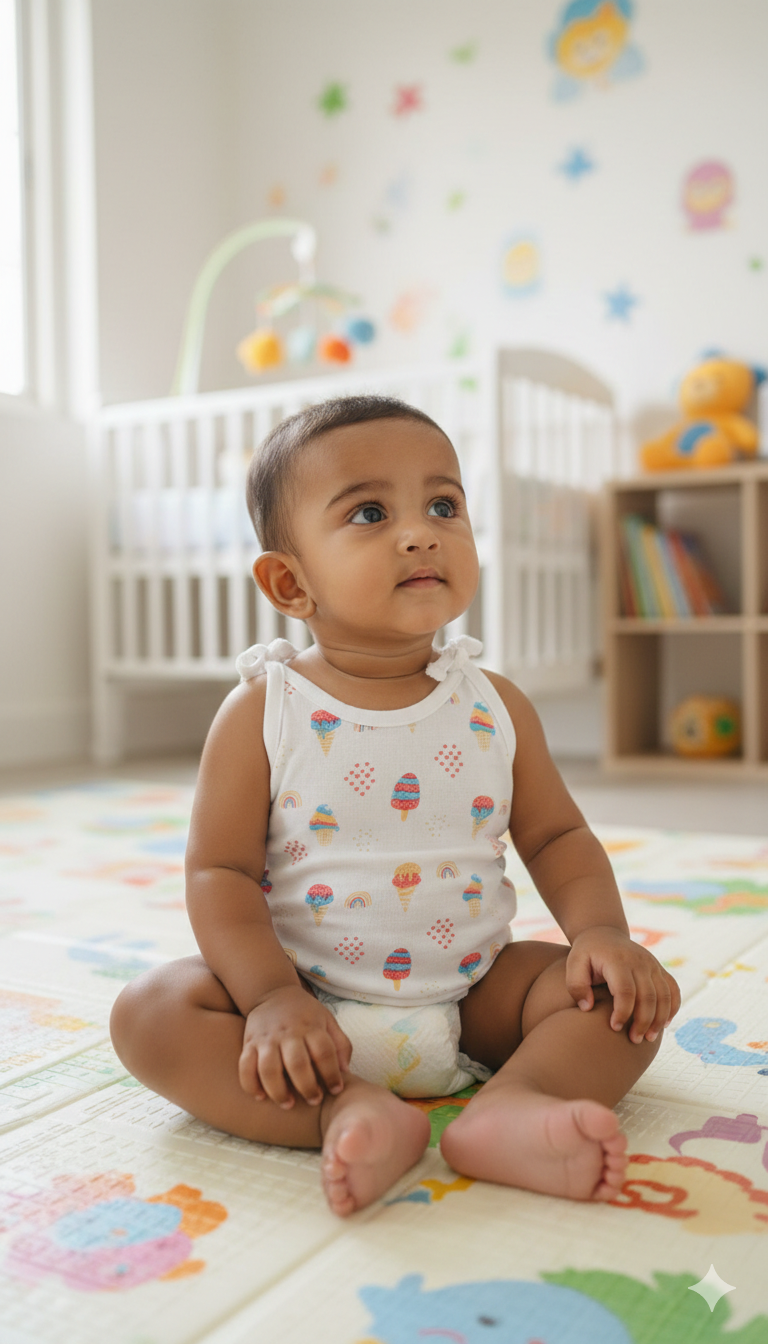 (3 Pc) Muslin Jabla Knotted