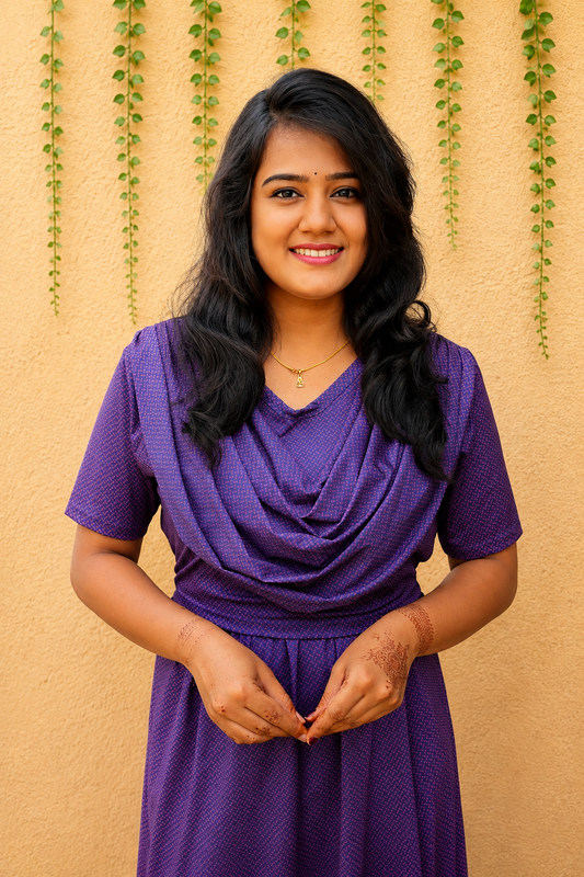 Amethyst (Zipless Maternity Shawl)