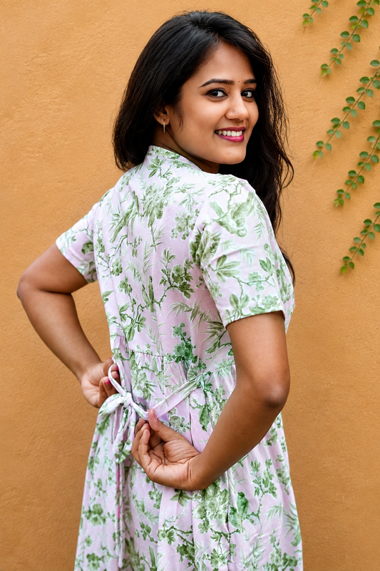 GardenGleam (Casual Loungewear Shawl)