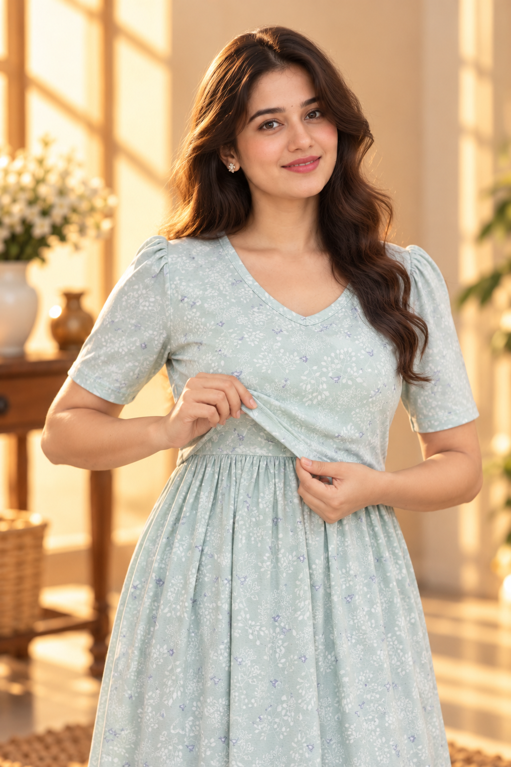 GREENY BLOOM (ZIPLESS MATERNITY)