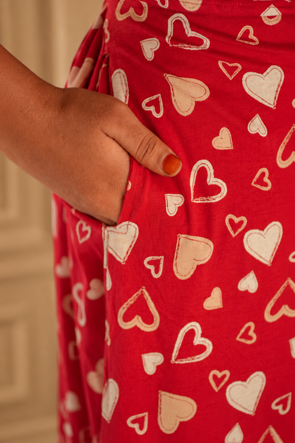 MATERNITY ATTACHED COAT (Heartful)