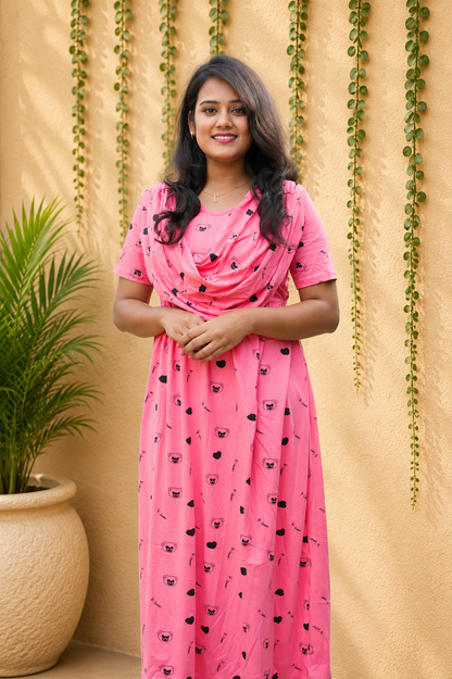 RED HEART (Casual Loungewear Shawl)