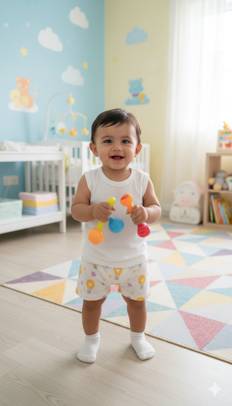 (3 Pc) Muslin Shorts