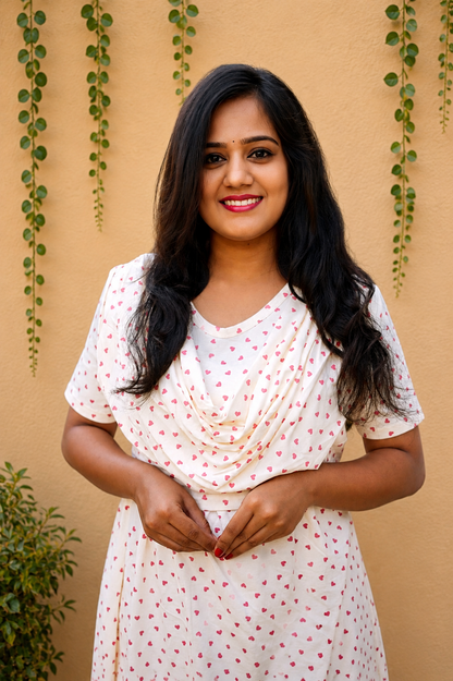 Angel (Zipless Maternity Shawl)