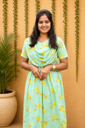 Greeny Duck (Casual Loungewear Shawl)