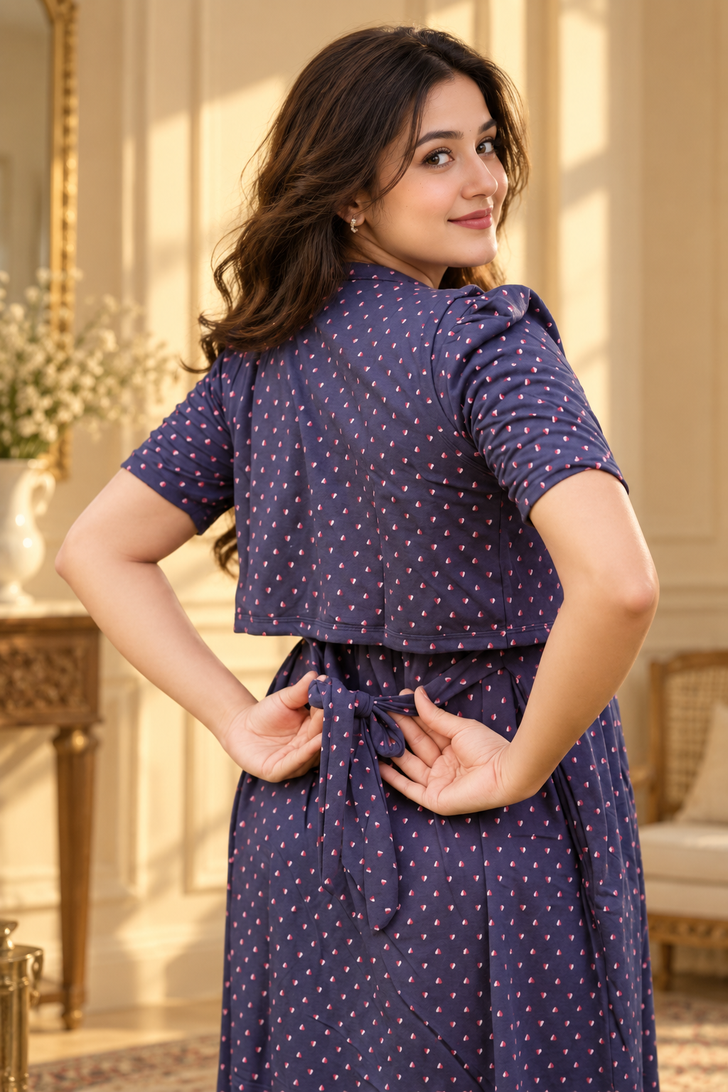 Sweet Heartline (Casual Attached Coat)