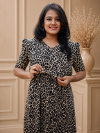 MATERNITY ATTACHED COAT (Wild Elegance)