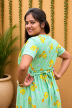 Greeny Duck (Casual Loungewear Shawl)