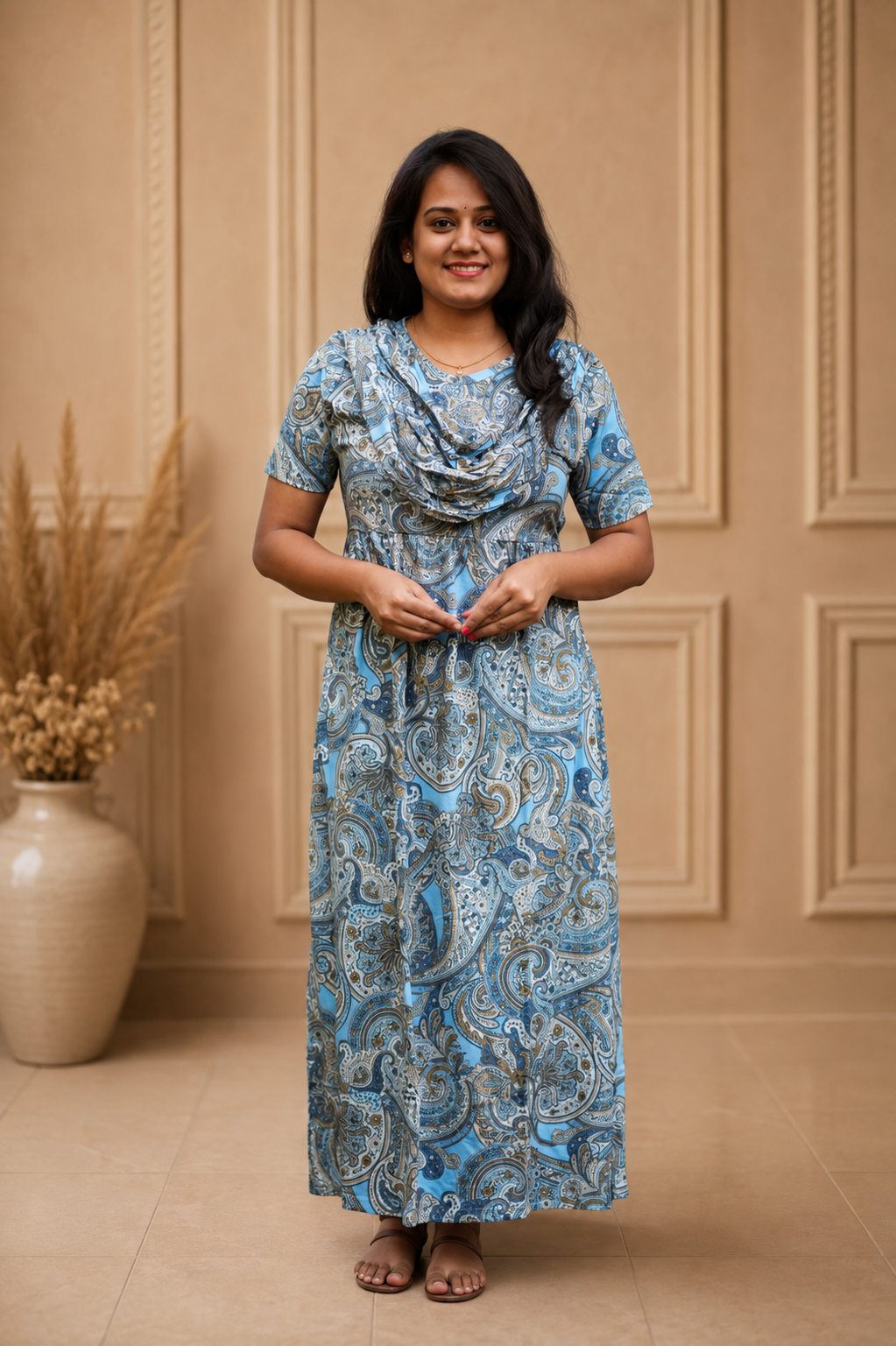 FrostFlora (Casual Loungewear Shawl)