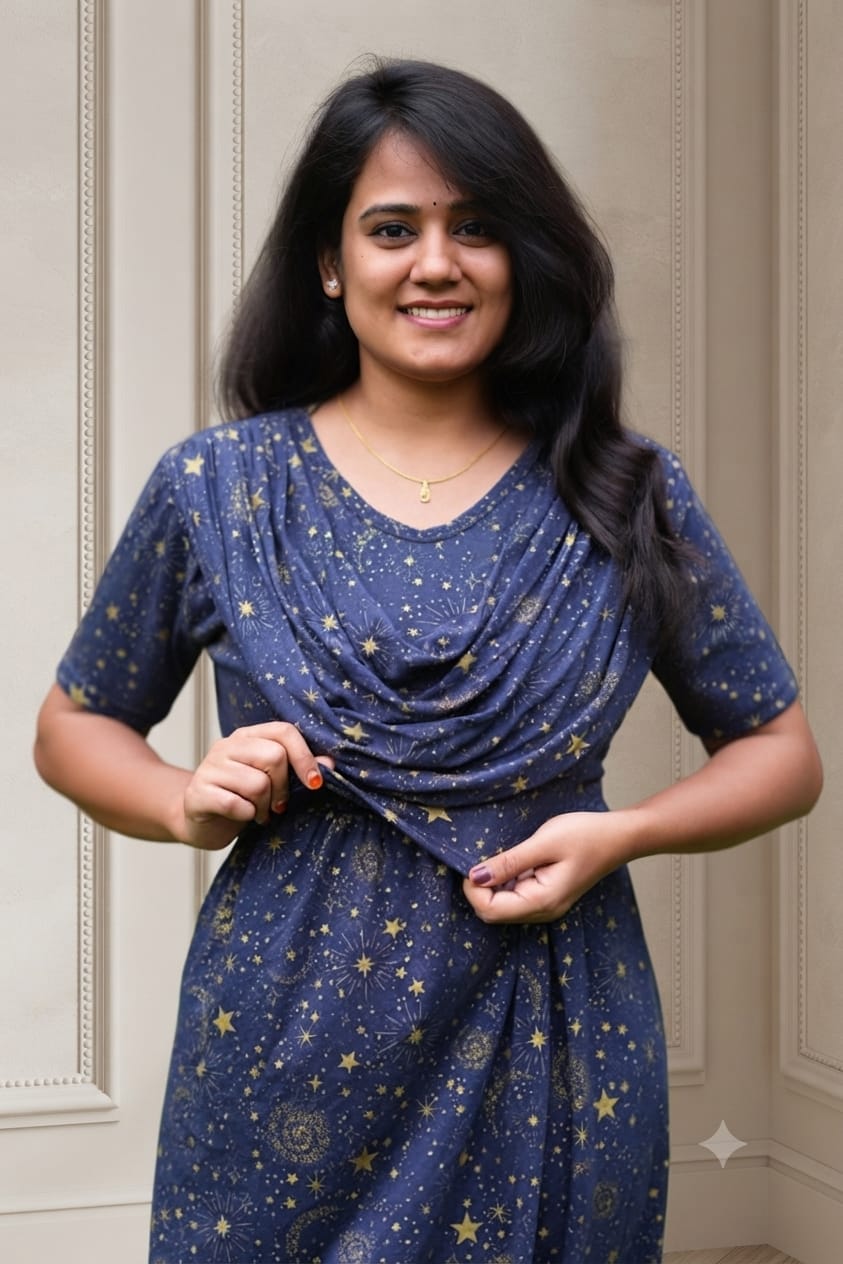 Royal Star (Zipless Maternity Shawl)
