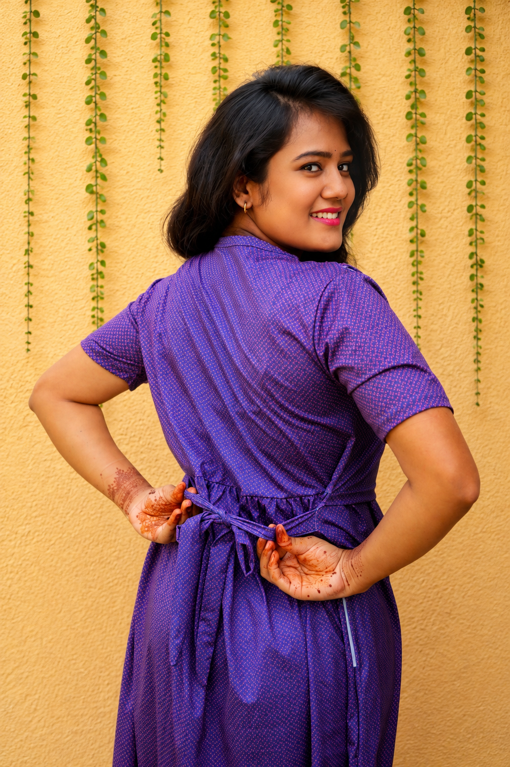 Amethyst (Zipless Maternity Shawl)