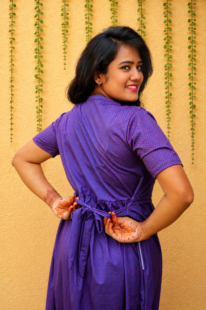 Amethyst (Zipless Maternity Shawl)