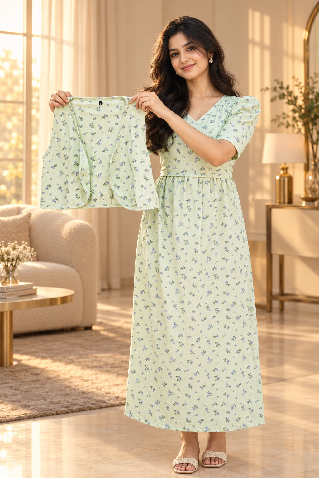 MATERNITY REMOVABLE COAT (Twirl)