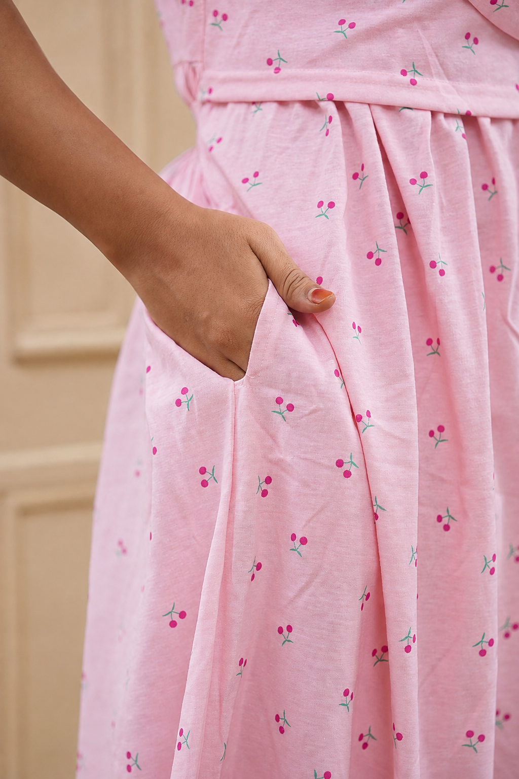 CherryPink (Zipless Maternity Shawl)